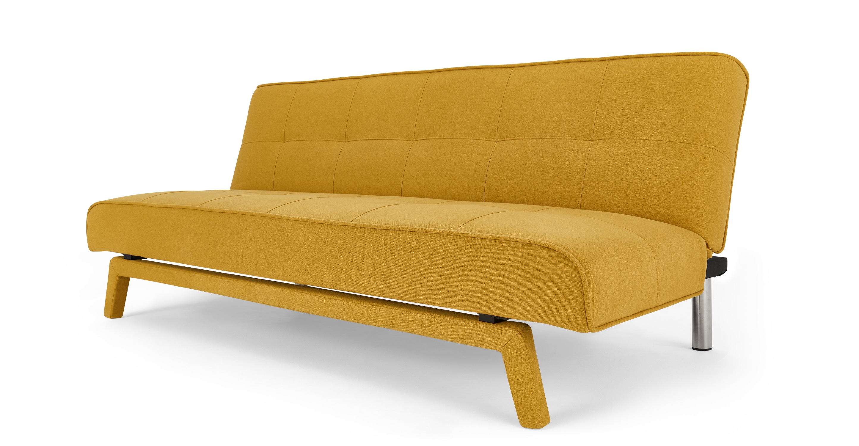 Yoko Sofa Bed, Butter Yellow • Sofas Etc