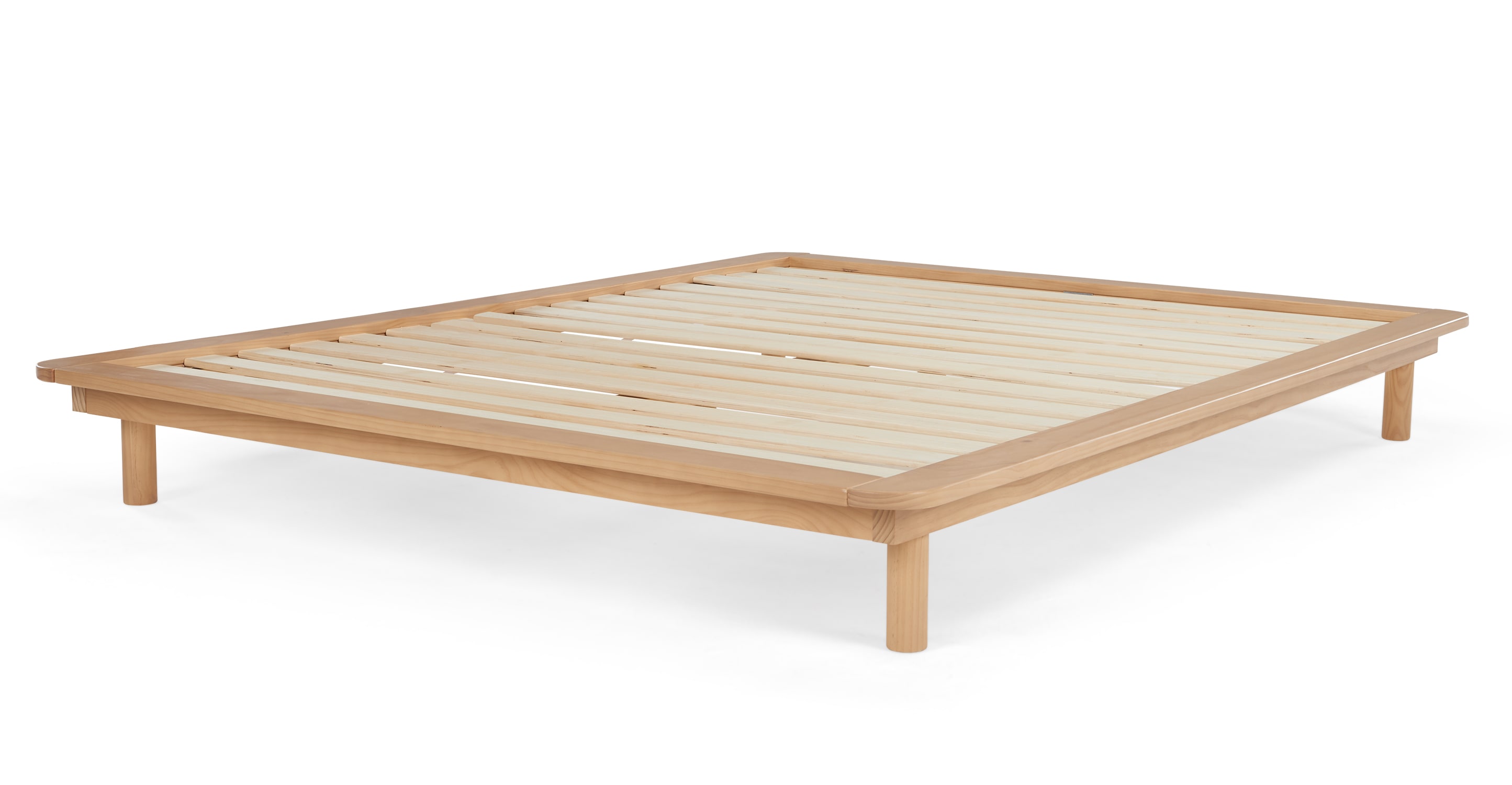 MADE Essentials Kano Kingsize Platform Bed, Pine • Sofas Etc