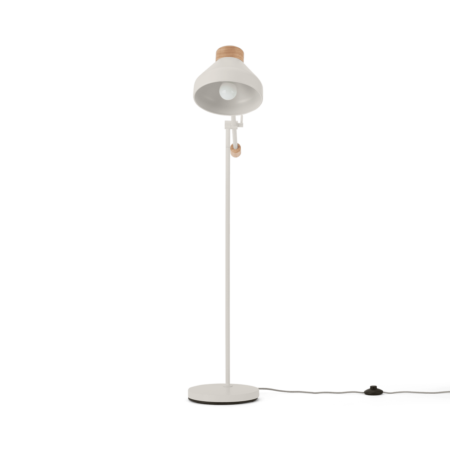 Albert Task Floor Lamp, Muted Grey