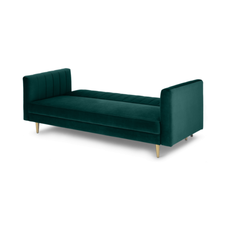 Amicie Sofa Bed, Seafoam Blue Velvet