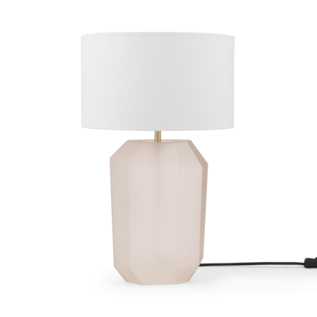 Aquari Glass Table Lamp, Pink