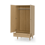 Asger Wardrobe, Oak Effect