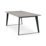 Boone 8 Seat Dining Table, Concrete Resin Top
