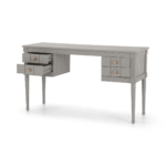 Bourbon Vintage Desk, Copper and Grey