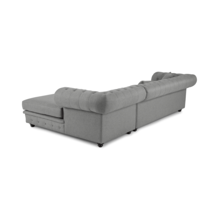 Branagh Right Hand Facing Chaise End Corner Sofa, Pearl Grey
