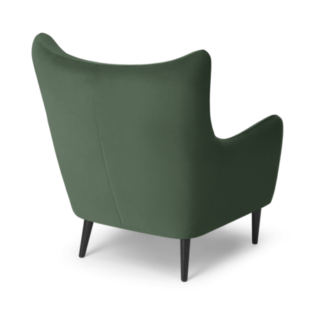 Bridget Accent Armchair, Elm Green Velvet