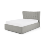 Charley Double Ottoman Storage Bed, Hail Grey