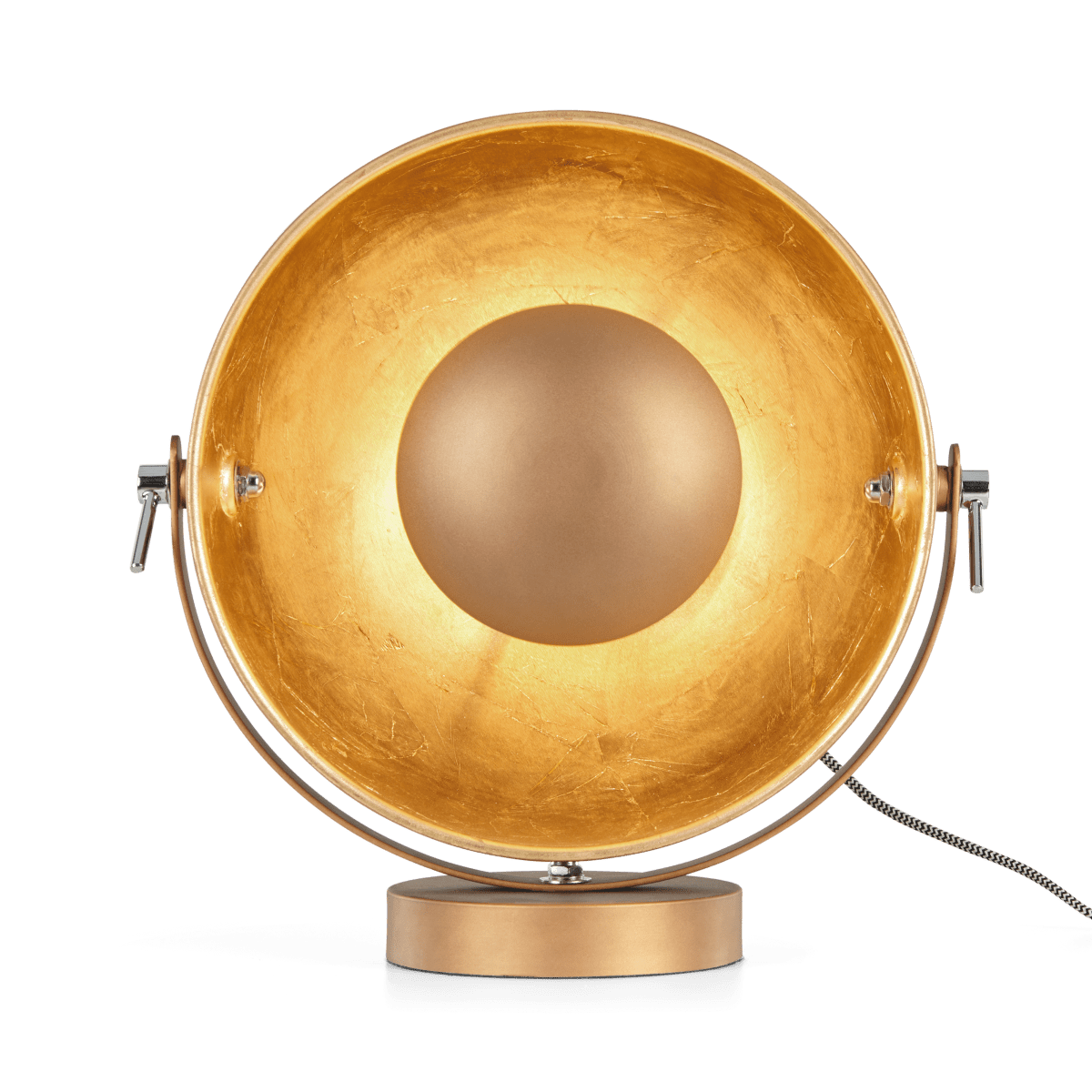 Chicago Table Lamp, Antique Copper & Gold • Sofas Etc