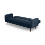 Chou Click Clack Sofa Bed, Sapphire Blue Velvet