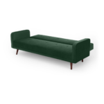 Chou Click Clack Sofa Bed, Velvet Pine Green