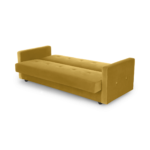Chou Click Clack Sofa Bed with Storage, Vintage Gold Velvet