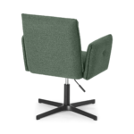 Denham Office Chair, Darby Green & Black Leg