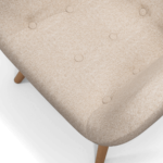 Doris Accent Armchair, Shetland Pink