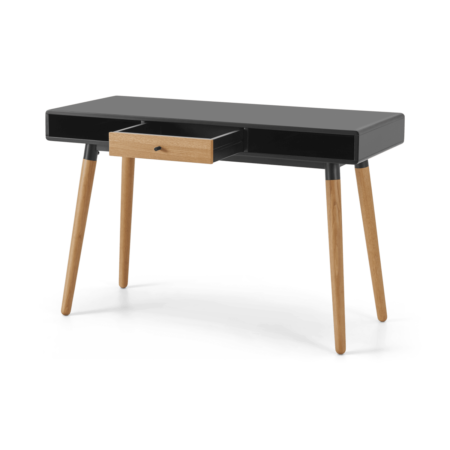 Edelweiss Desk, Oak and Black