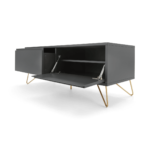 Elona Media Unit, Charcoal and Brass