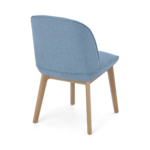 Erdee Set of 2 Dining Chairs, Maya Blue Weave