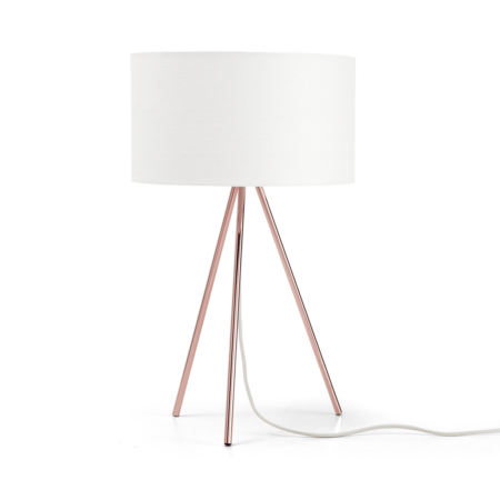 Frances Tripod Table Lamp, Copper