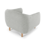 Haring Armchair, Silver Grey