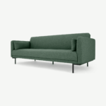 Harlow Click Clack Sofa Bed, Darby Green
