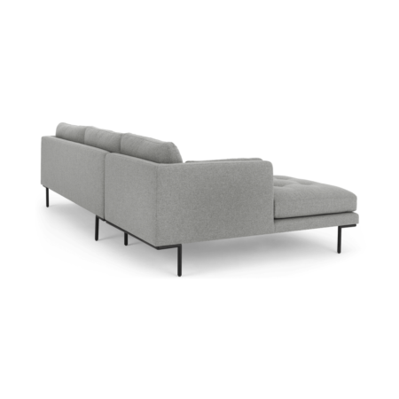 Harlow Left Hand Facing Chaise End Corner Sofa, Mountain Grey