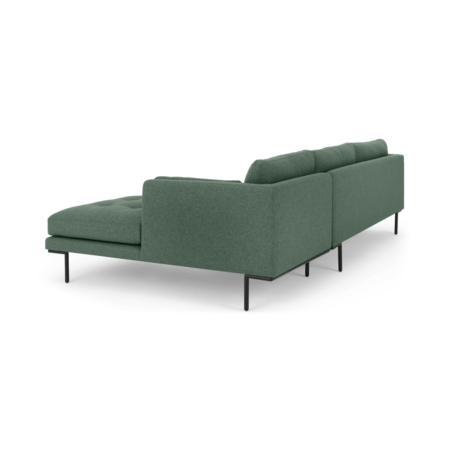 Harlow Right Hand Facing Chaise End Corner Sofa, Darby Green