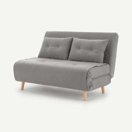 Haru Small Sofa bed, Marshmallow Grey