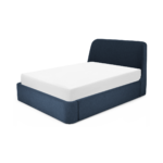 Hayllar Double Ottoman Storage Bed, Aegean Blue