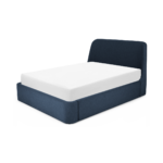 Hayllar King Size Ottoman Storage Bed, Aegean Blue