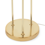 Ilaria Floor Lamp Triple, Multicolour & Brass