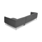 Inka Right Hand Facing Chaise End Corner Sofa, Marl Grey