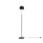 Jak Arch Overreach Floor Lamp, Black & Brass