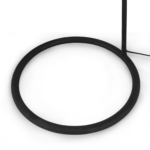 Java Arc Overreach Floor Lamp, Natural Rattan