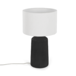 Kae Concrete Table Lamp Tall, Black