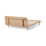 Kano King Size Bed with Shelf, Pine