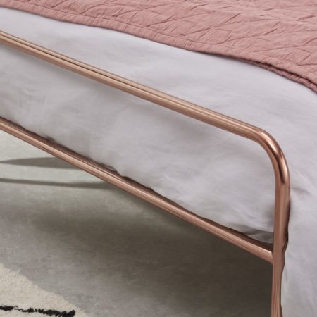 Kiruna King Size Bed, Copper