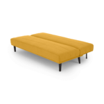 Kitto Click Clack Sofa Bed, Butter Yellow
