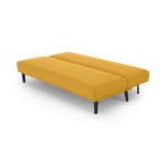 Kitto Click Clack Sofa Bed, Butter Yellow