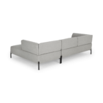 Kiva Right Hand Facing Chaise End Corner Sofa, Hail Grey