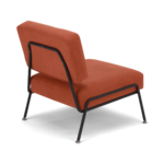 Knox Accent Armchair, Retro Orange