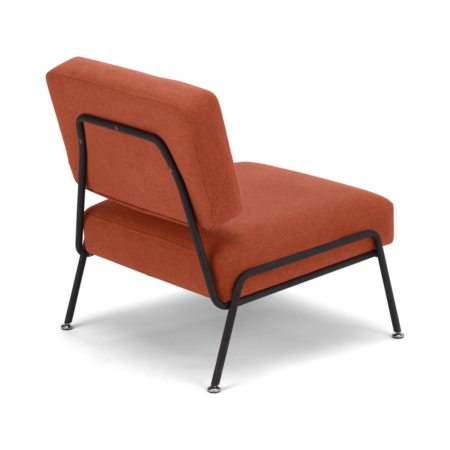 Knox Accent Armchair, Retro Orange