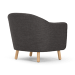 Lottie Armchair, Seal Grey