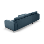 Luciano Left Hand Facing Chaise End Corner Sofa, Orleans Blue