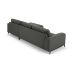 Luciano Right Hand Facing Chaise End Corner Sofa, Hudson Grey