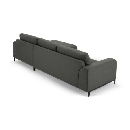 Luciano Right Hand Facing Chaise End Corner Sofa, Hudson Grey