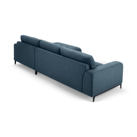 Luciano Right Hand Facing Chaise End Corner Sofa, Orleans Blue