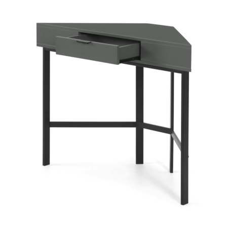 Marcell Compact Corner Desk, Grey