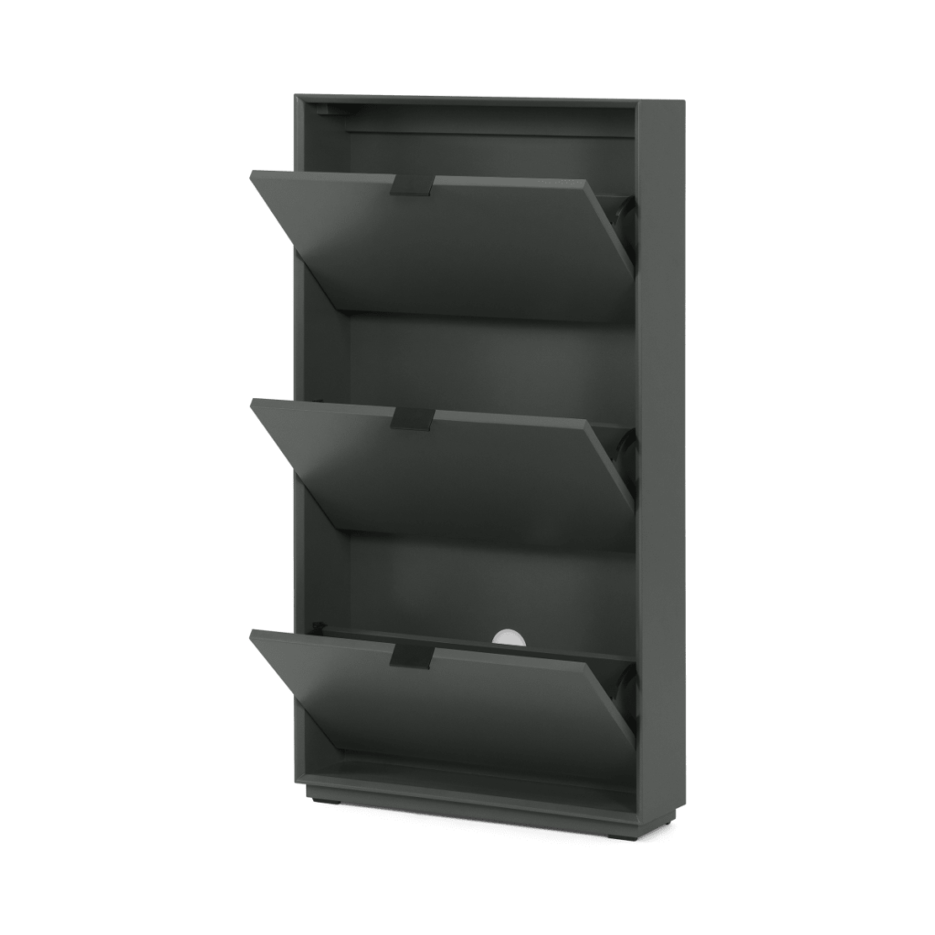 Marcell Shoe Storage Grey • Sofas Etc