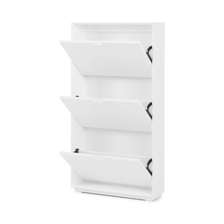 Marcell Shoe Storage Cabinet, White