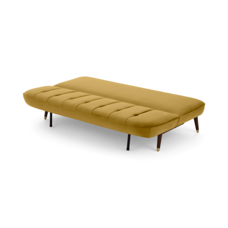 Margot Click Clack Sofa Bed, Vintage Gold Velvet