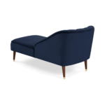 Margot Left Hand Facing Chaise Longue, Imperial Blue Velvet